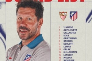 kaiyun.com-马竞公布客战塞维利亚大名单：阿尔瓦雷斯领衔锋线，格列兹曼在列